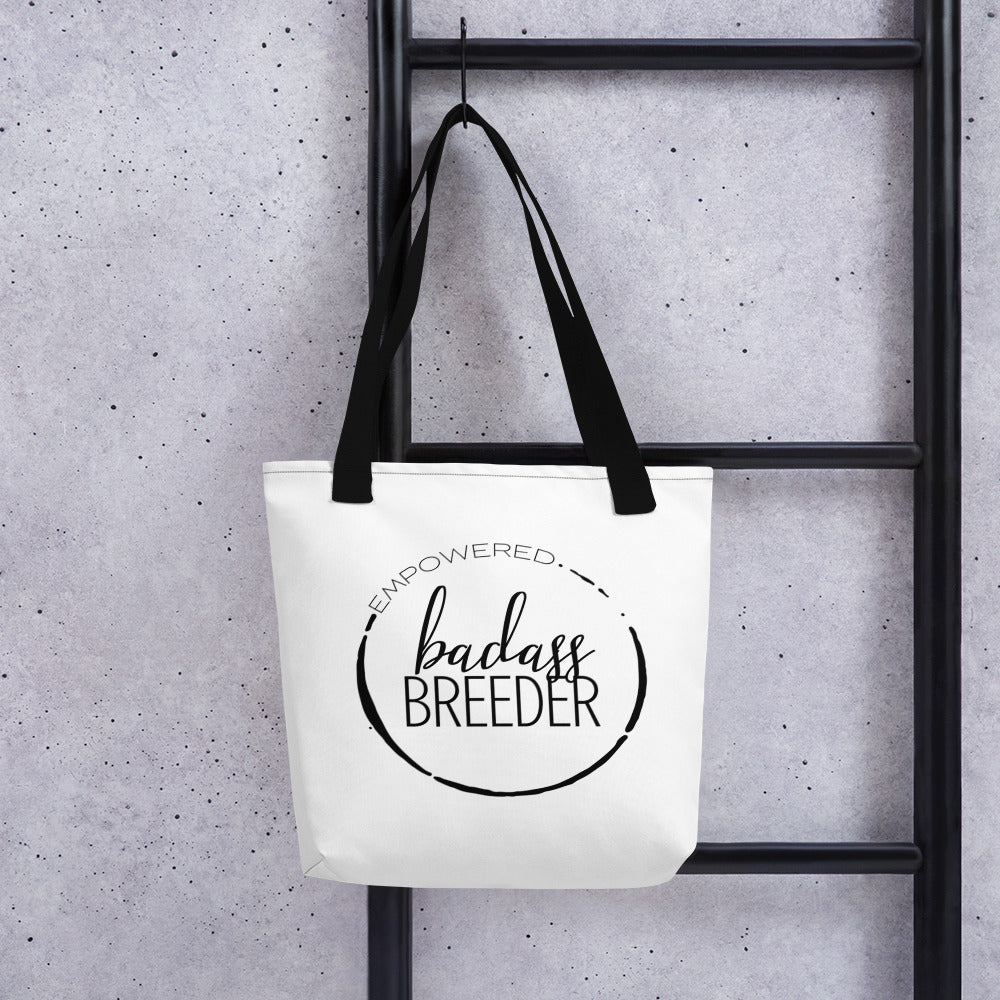 Empowered Badass Breeder Tote bag