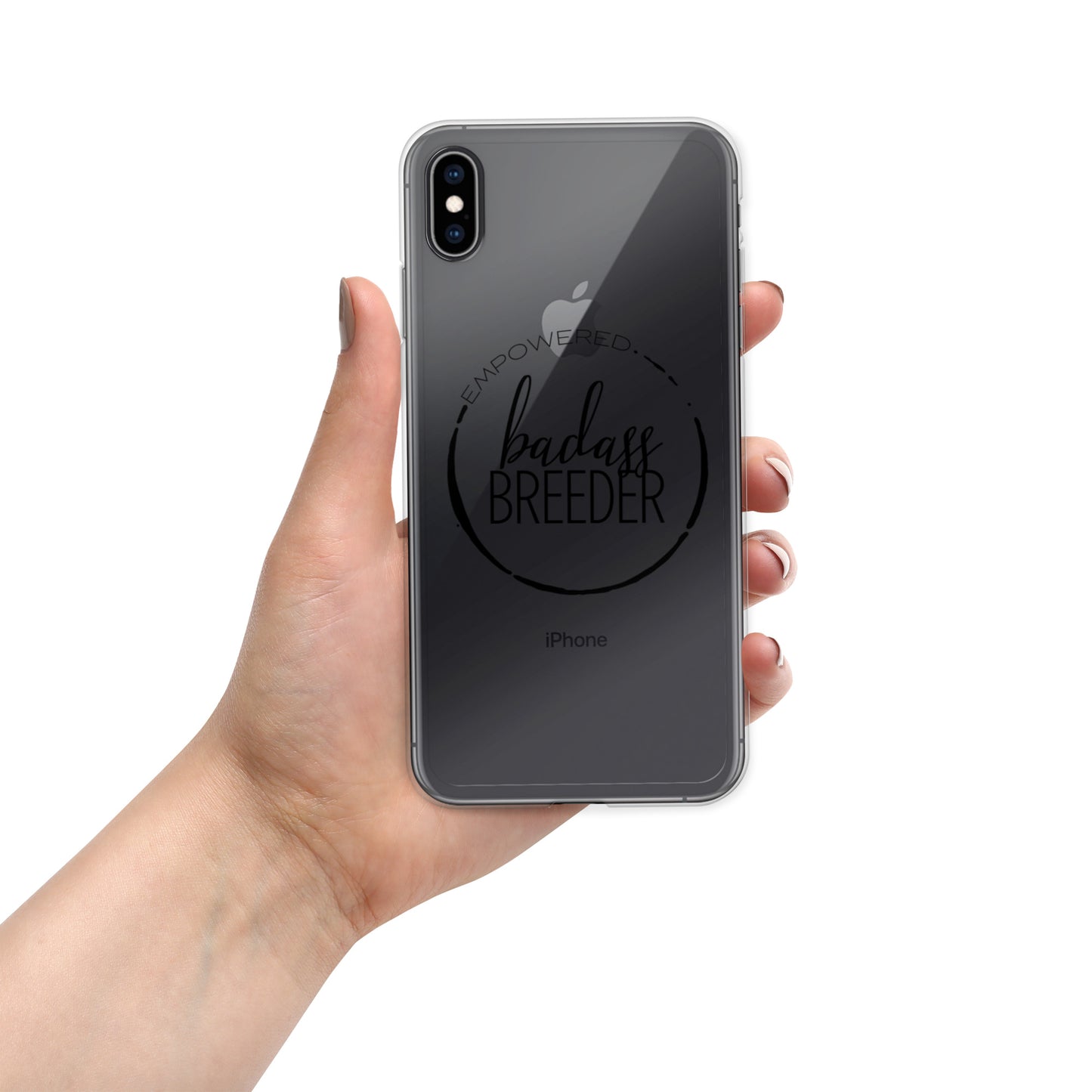 Badass Breeder iPhone Case