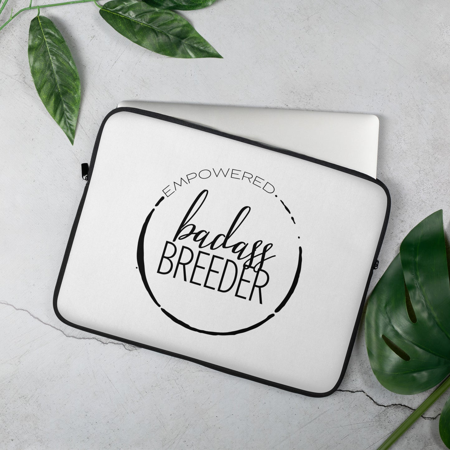 Empowered Badass Breeder Laptop Sleeve