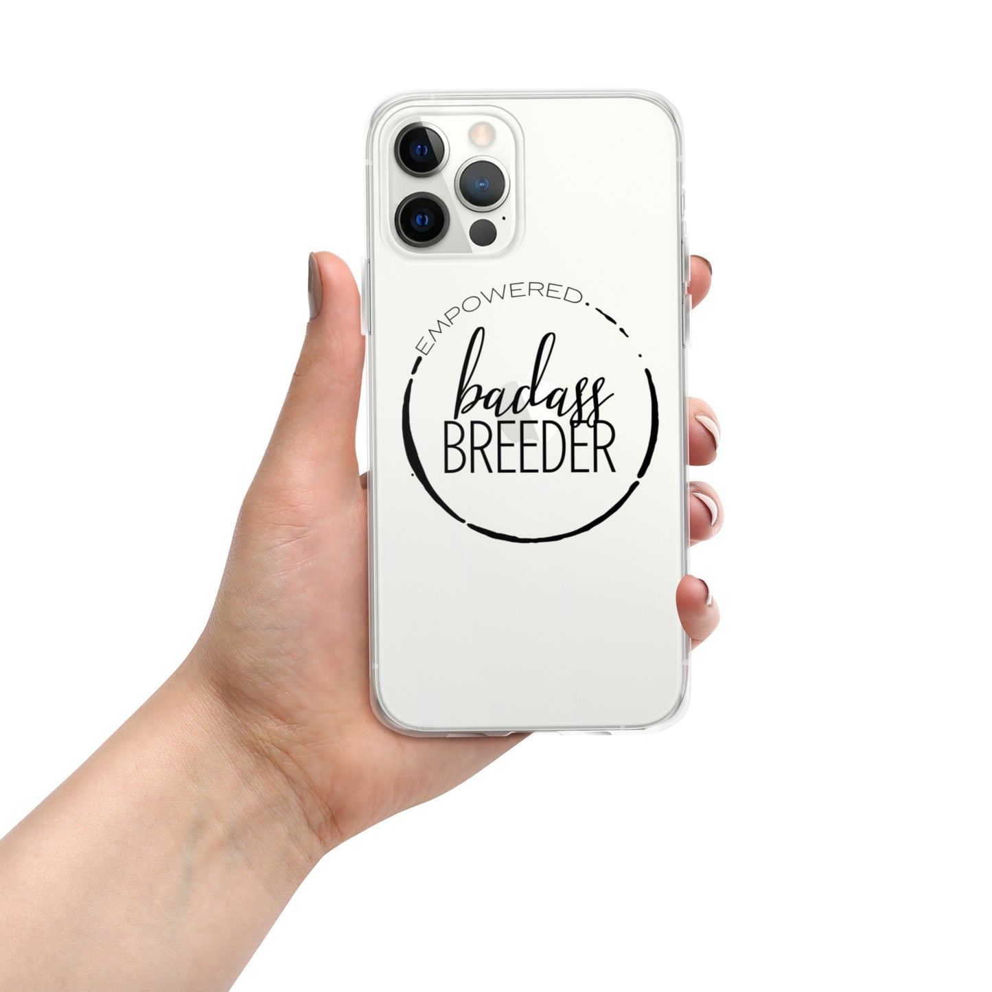 Badass Breeder iPhone Case